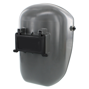 Fiber-Metal TigerHood Classic Flip Lens - Grey - Adjustable Rachet Headgear [FSH03]